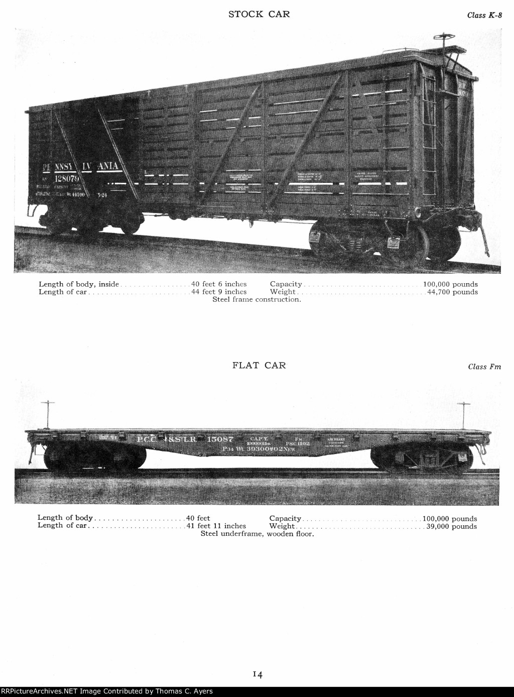 PRR "Modern Cars And Locomotives: 1926," Page 14